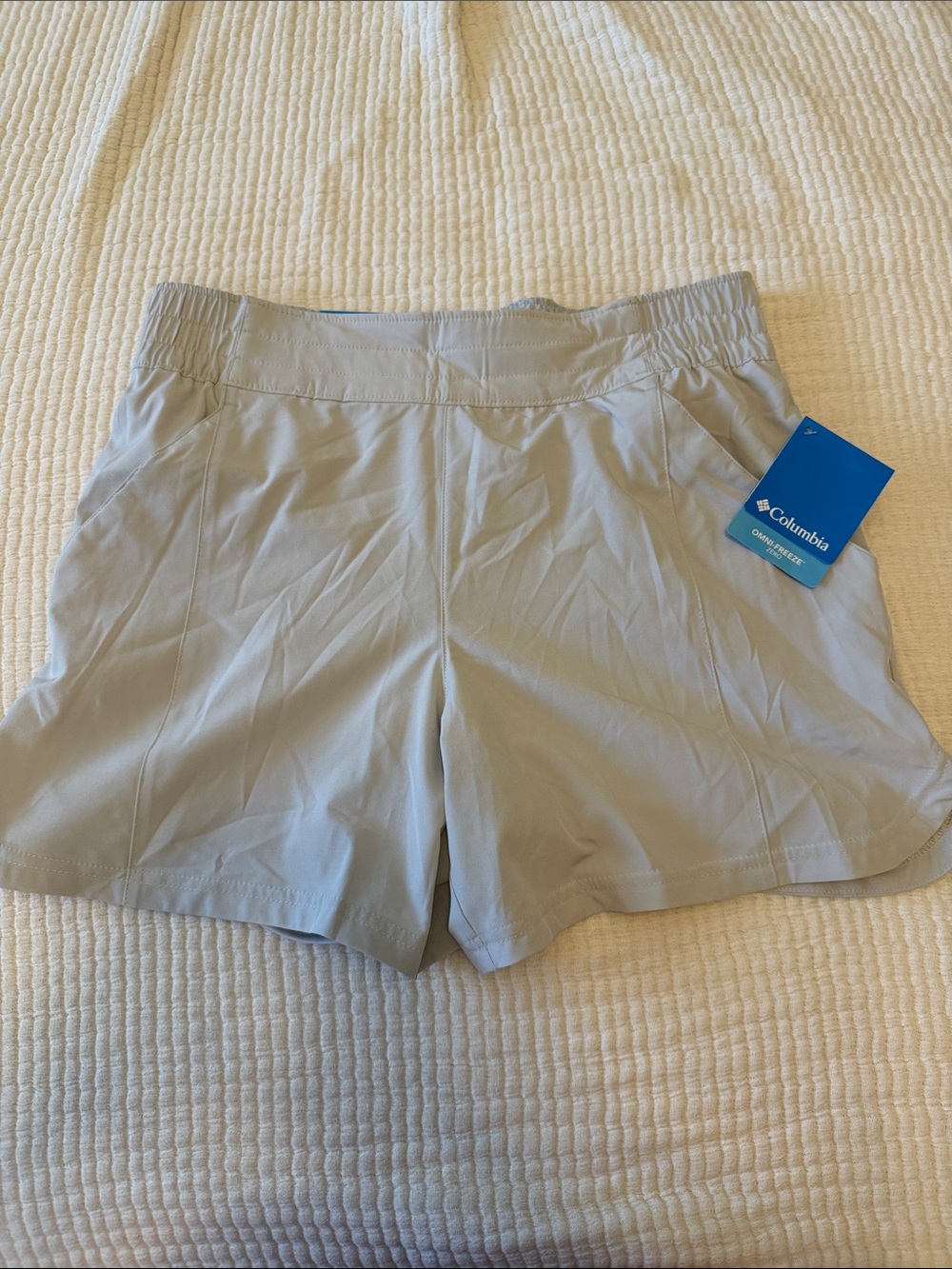 Columbia Women’s Light Gray Active Stretch Shorts